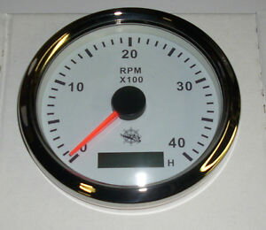 Otáčkoměr Osculati 0-4000 RPM s počítadlem motohodin
