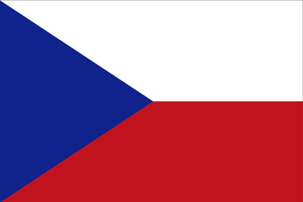 Vlajka Česká republika 40 x 60 cm
