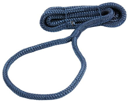 Modré lano na úvaz fendrů, průměr 10 mm, délka 2 m