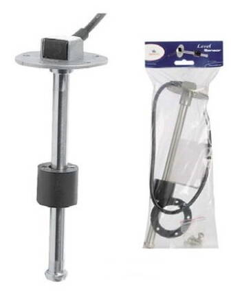 Nerezový snímač hladiny (čidlo měřiče) zásob kapaliny voda, palivo, 240-33 Ohm
