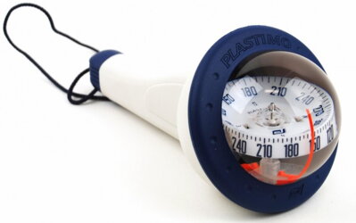 Náměrový univerzální kompas Iris 100 v modrém provedení