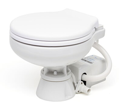 Elektrická toaleta Matromarine Space saver, 12 V, výška 315 mm, šířka 345 mm, hloubka 465 mm