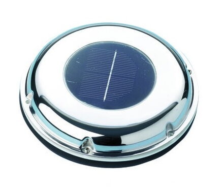 Nerezový solární ventilátor pro nonstop používání, průměr 216 mm