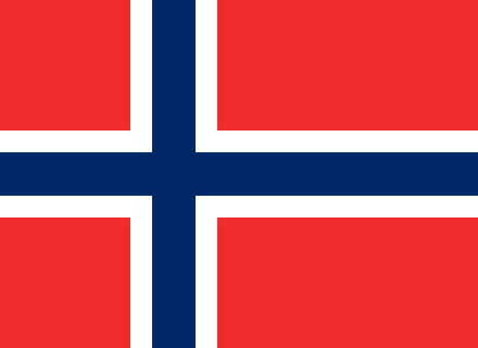 Vlajka Norsko 20 x 30 cm