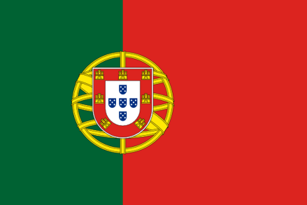 Vlajka Portugalsko 20 x 30 cm