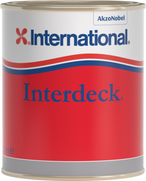 Protiskluzová jednokomponentní polyuretanová barva International Interdeck