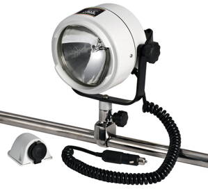 LED hledáček Osculati Night Eye II s montáží na trubku 22/25 mm