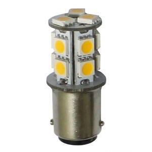 LED žárovka 12/24 V s paticí BA15D