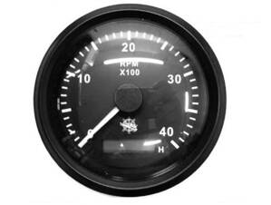 Otáčkoměr Osculati 0-4000 RPM s počítadlem motohodin