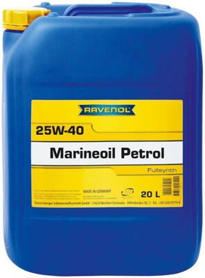 Ravenol syntetický motorový olej pro lodní motory 25W40, balení 20 l