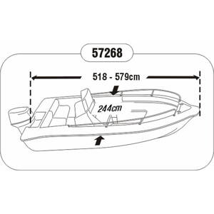 Krycí plachta pro lodě s konzolí délky 518 až 579 cm
