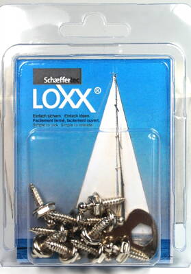 Sada 10 ks spodních dílů druku Loxx TX05 s utahovacím klíčem