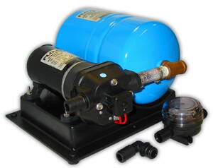 Automatická tlaková vodní pumpa Flojet s tlakovou nádobou, výkon 17 l/min