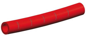 PVC trubka Whale pro rozvod teplé vody (červená)