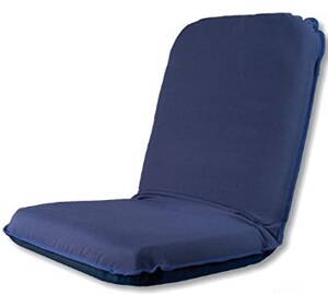 Polohovací luxusní sedačka Comfort Seat, modré provedení