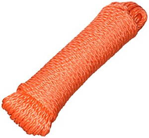Plovoucí lano oranžové barvy, délka 30 m, průměr 8 mm, tah 400 kg
