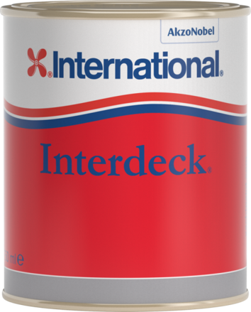 Protiskluzová jednokomponentní polyuretanová barva International Interdeck