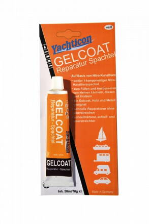 Vyplňovací tmel na Gelcoat Yachticon Repair Filler white 70 g