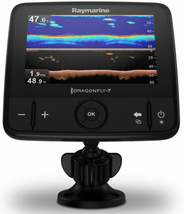 Navigační plotr se sonarem a GPS Raymarine Dragonfly 7Pro s CHIRP technologií