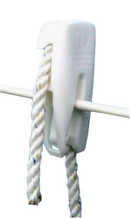 Háček pro uchycení fendrů na lana o průměru 4 - 8 mm