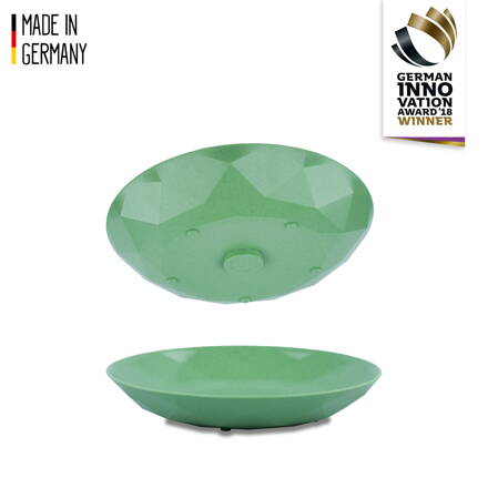 Magnetické plastové talíře Silwy® v zelené barvě