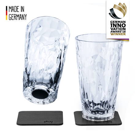 Magnetické plastové skleničky na vodu nebo koktejl Silwy® Longdrink