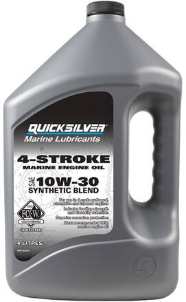 Syntetický olej Quicksilver 10W30, balení 4 l