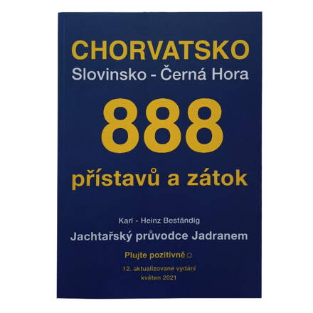 Chorvatsko, Slovinsko - Černá Hora 888 přístavů, zátok a kotvišť