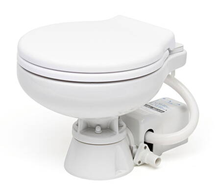 Elektrická toaleta Matromarine Space saver, 12 V, výška 315 mm, šířka 345 mm, hloubka 465 mm