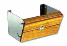 Nerezový držák motoru s dřevěnou deskou s náklonem 22° - 35°, max. 40 kg