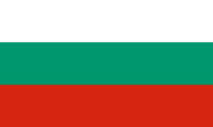 Vlajka Bulharsko 20 x 30 cm