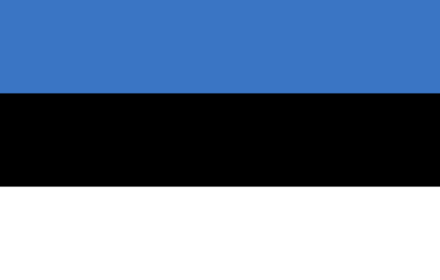 Vlajka Estonsko 20 x 30 cm