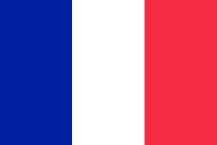 Vlajka Francie 20 x 30 cm