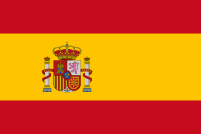 Vlajka Španělsko 20 x 30 cm