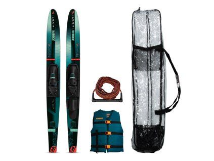 Párové vodní lyže Jobe Allerge Combo Atlantic Green v setu